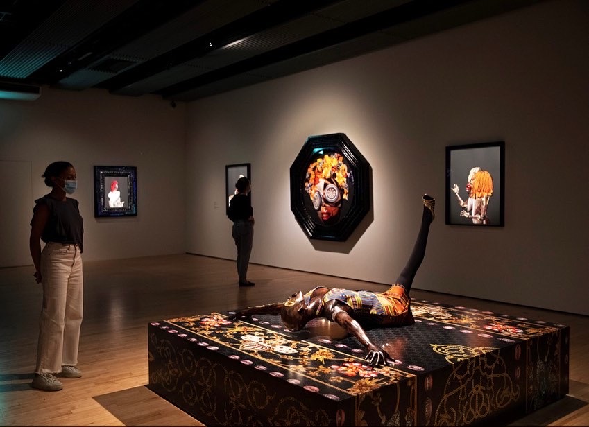 marge Klem Flitsend In the Black Fantastic at Hayward Gallery, 29 June –⁠ 18 September 2022 and  Kunsthal Rotterdam, Netherlands 19 November 2022 – 9 April 2023 – Rashaad  Newsome
